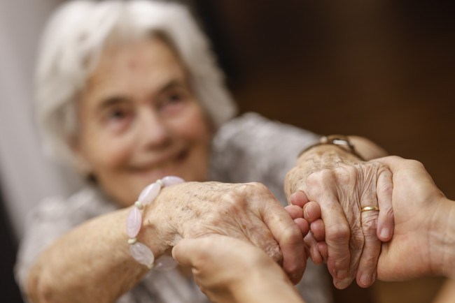 Begrüung einer neuen Bewohnerin